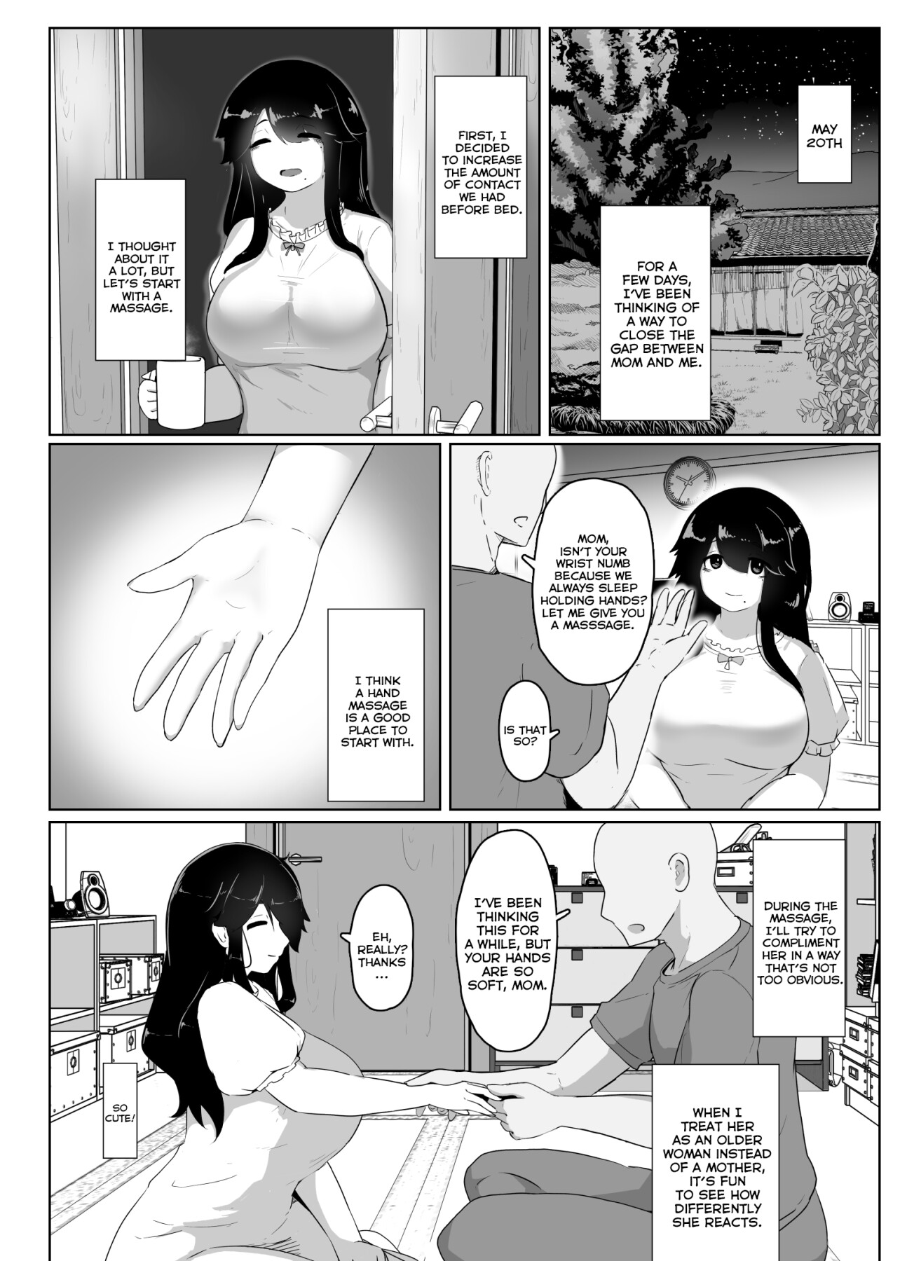 Hentai Manga Comic-Good Night, Mom I-Read-53